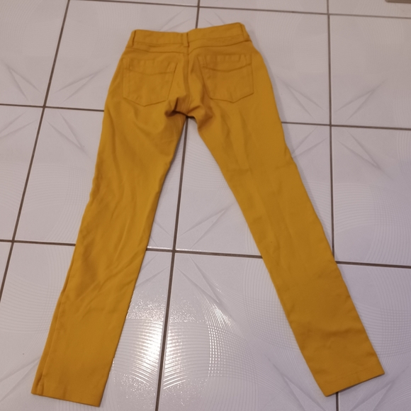 4/$40 Yellow Skinny Jeans/Pants - Size Small (Girl) - Picture 4 of 6